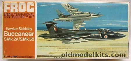Frog 1/72 HS Buccaneer S.Mk 2A / S.Mk 50 - RAF or South African Airforce, F238 plastic model kit